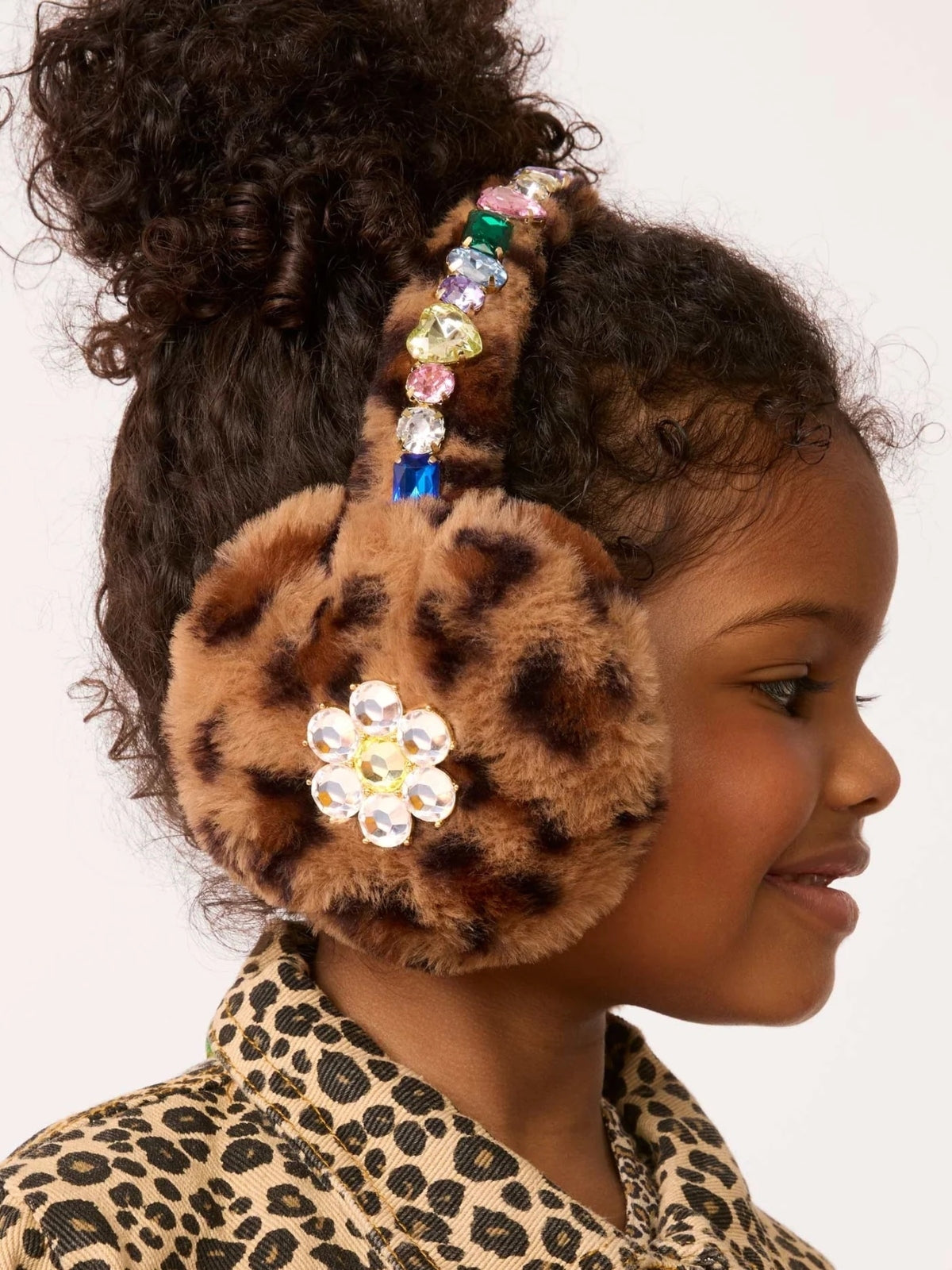 Jungle Jeweled Ear Muffs Hats Super Smalls