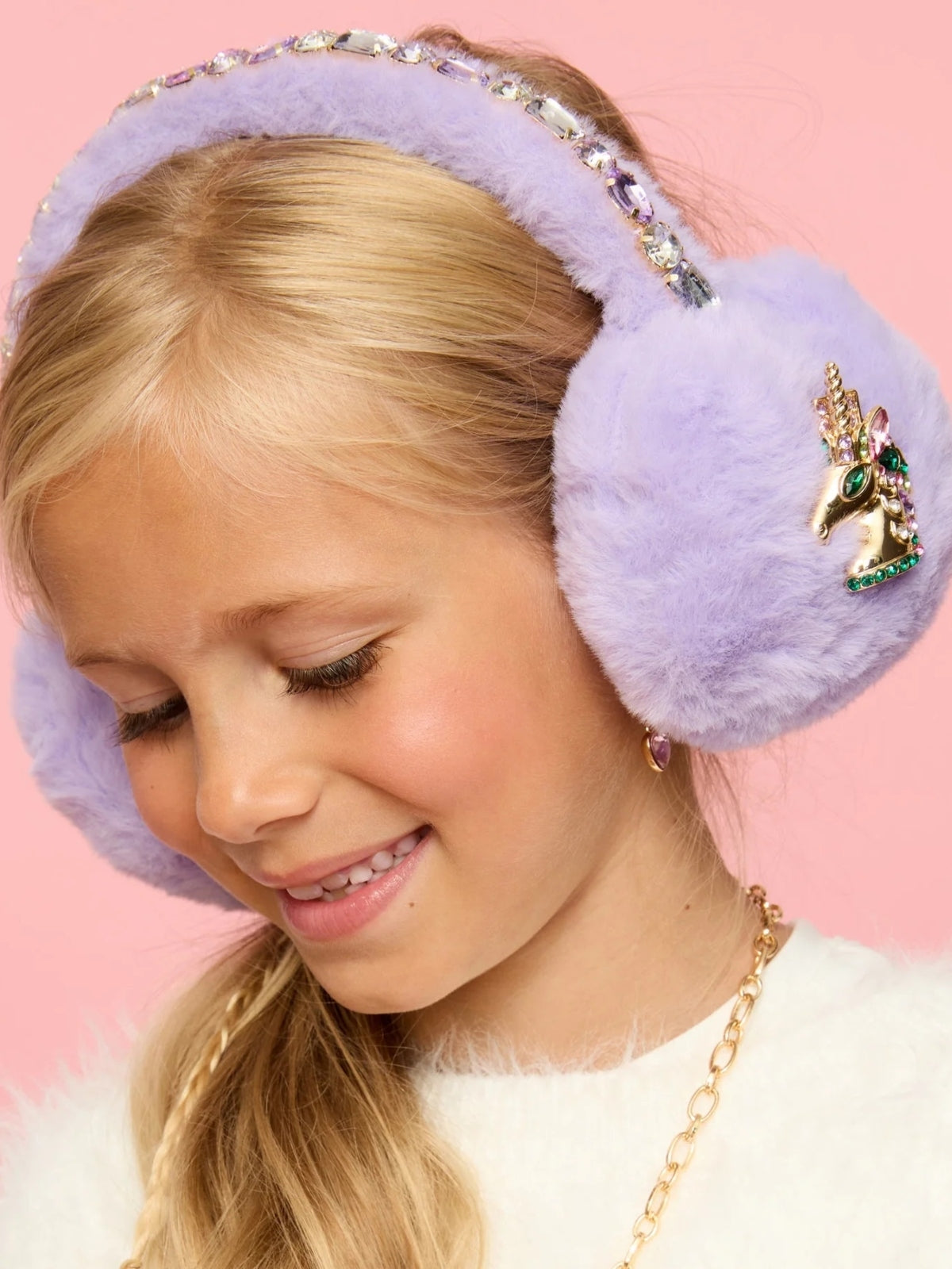 Lavender Dreams Earmuffs Hats Super Smalls