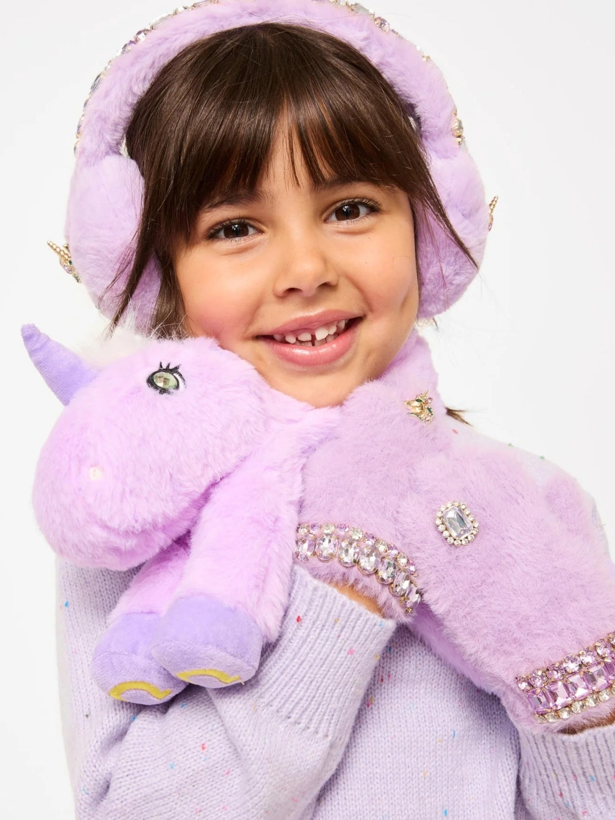 Lavender Dreams Earmuffs Hats Super Smalls