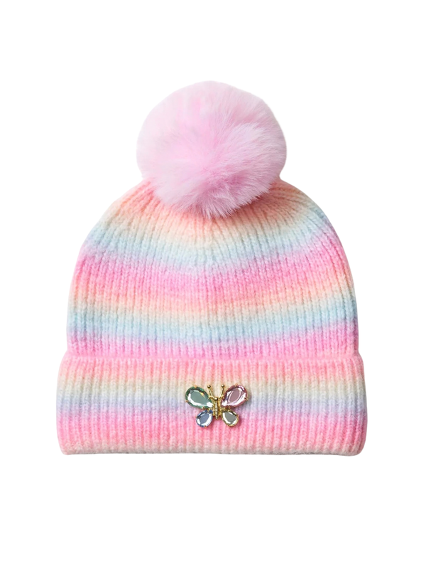 Pastel Rainbow Beanie
