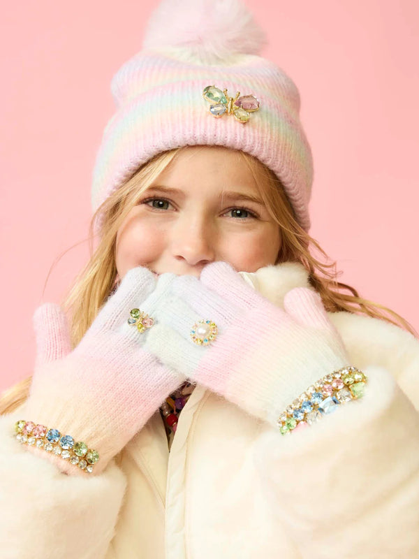 Pastel Rainbow Gloves