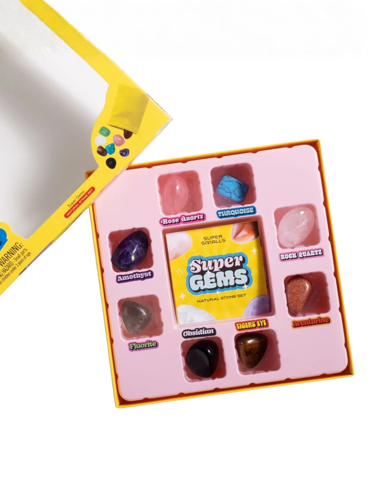 Super Gems Natural Stone Set Pretend Play Super Smalls