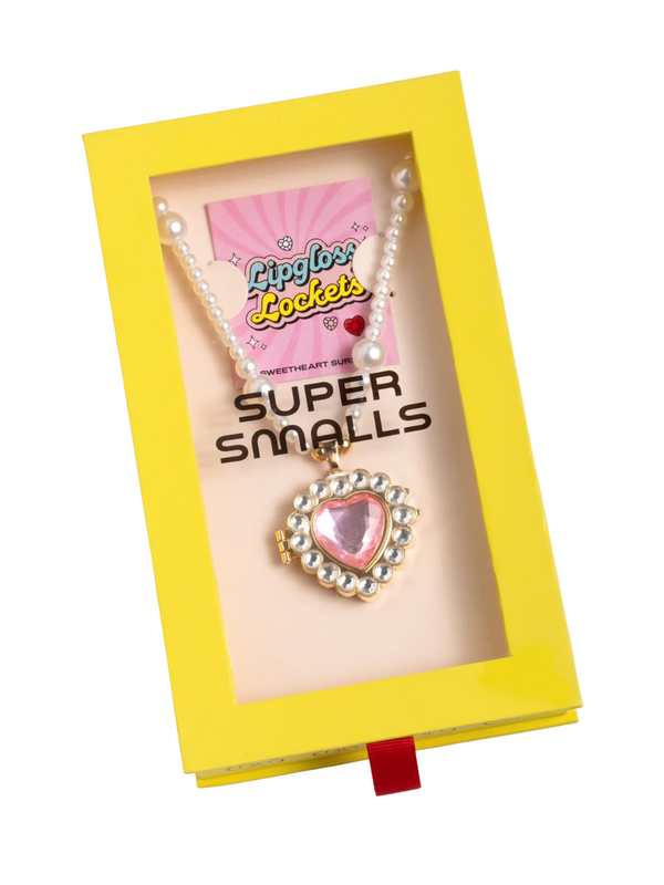 Sweetheart Surprise Lip Gloss Locket Pretend Play Super Smalls