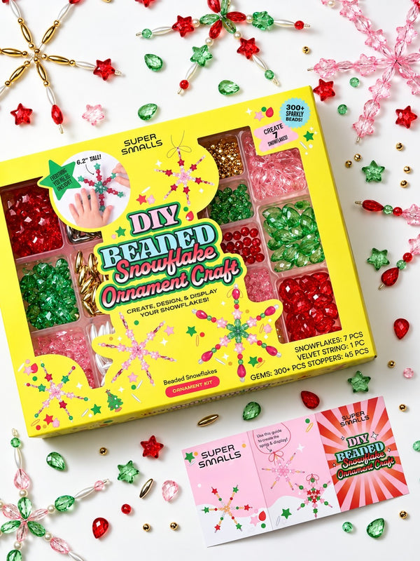 Beaded Snowflakes Ornament Kit