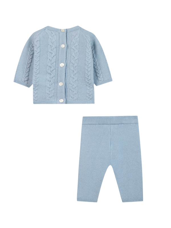 Cable Knit Baby Set Sets Tartine et Chocolat
