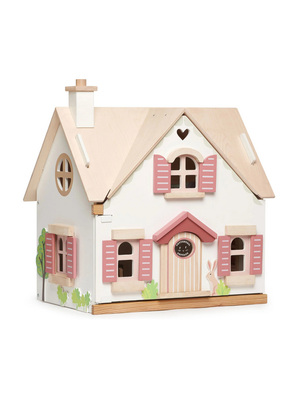 Cottontail Cottage Dollhouse Pretend Play Tender Leaf Toys