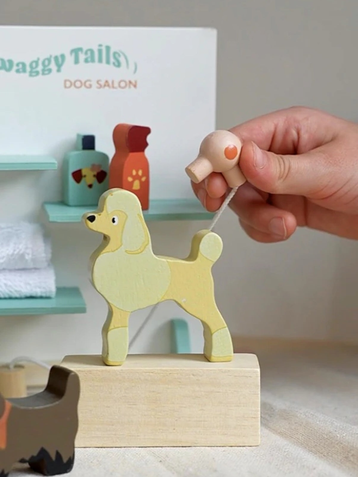 Waggy Tails Dog Salon Pretend Play Tender Leaf Toys