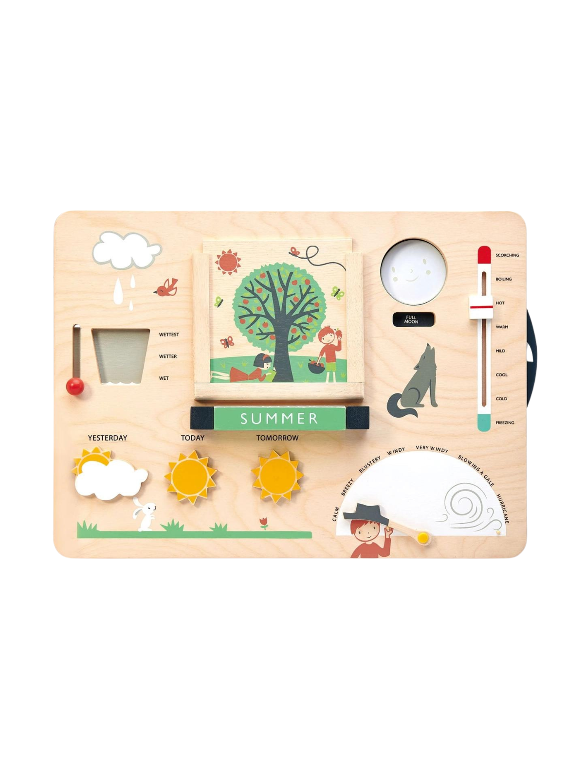 Weather Watch Board Pretend Play Tender Leaf Toys   