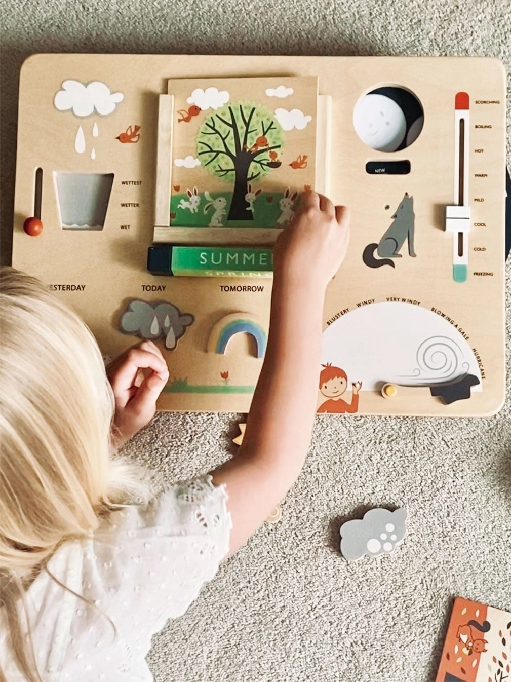 Weather Watch Board Pretend Play Tender Leaf Toys   