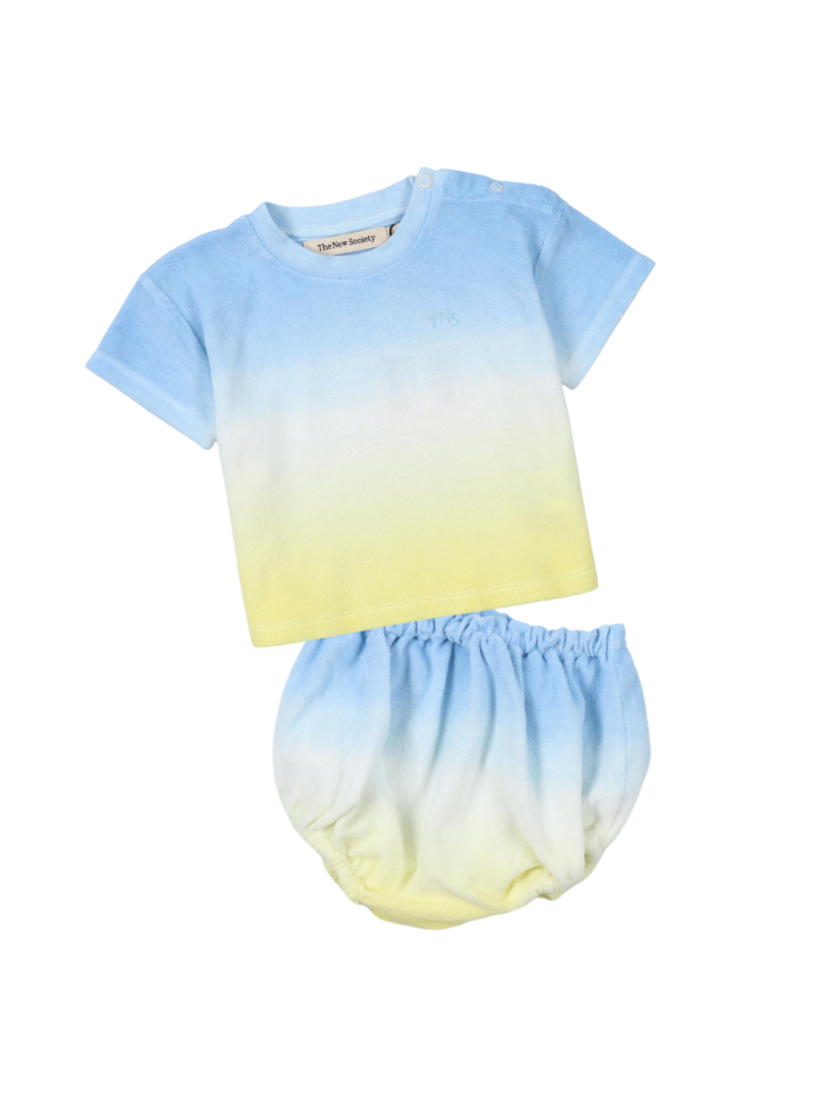 Briseis Ombre Terry Baby Set Sets The New Society Powder Blue 6M