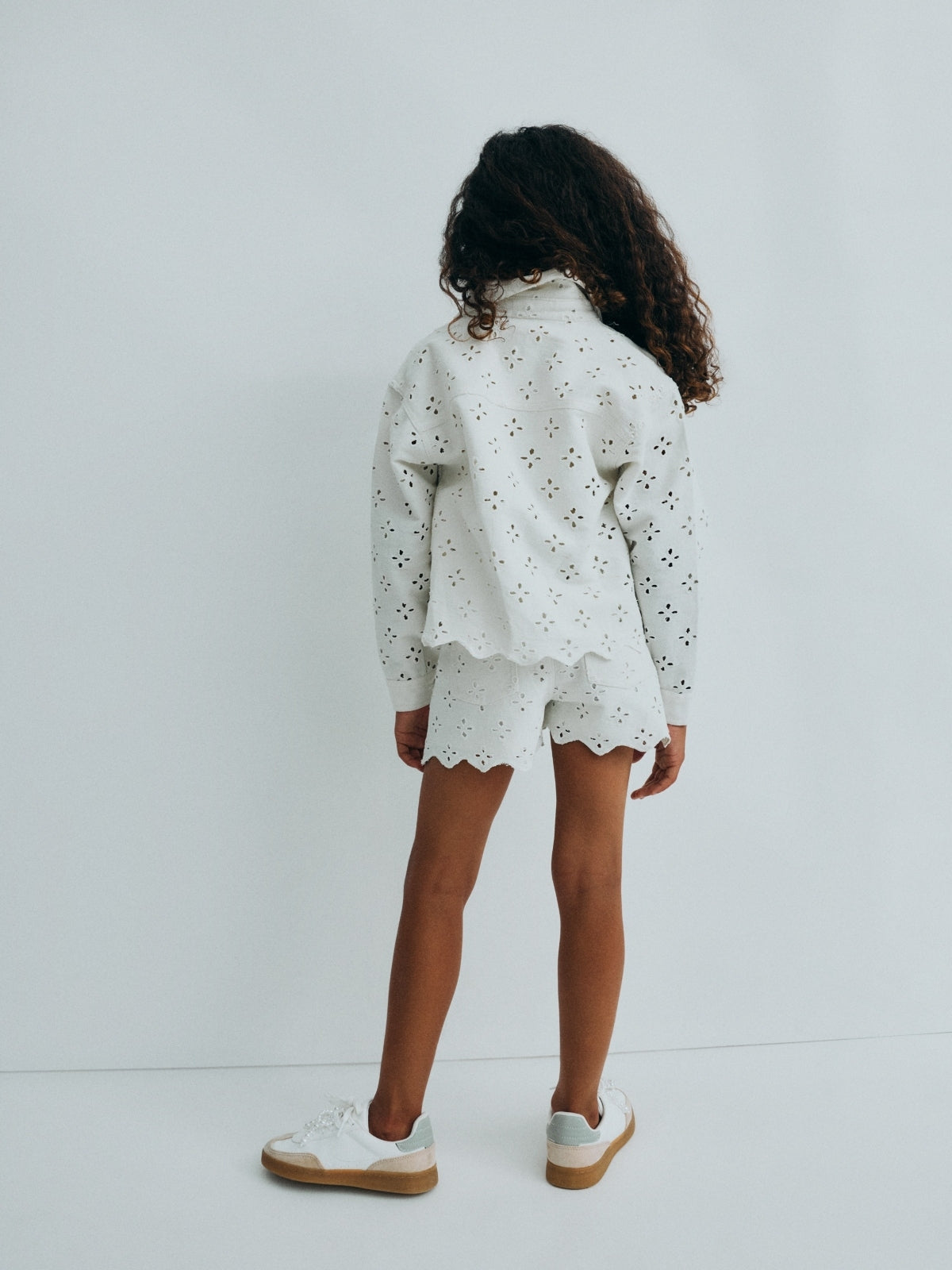 Camelia Eyelet Denim Jacket Outerwear The New Society