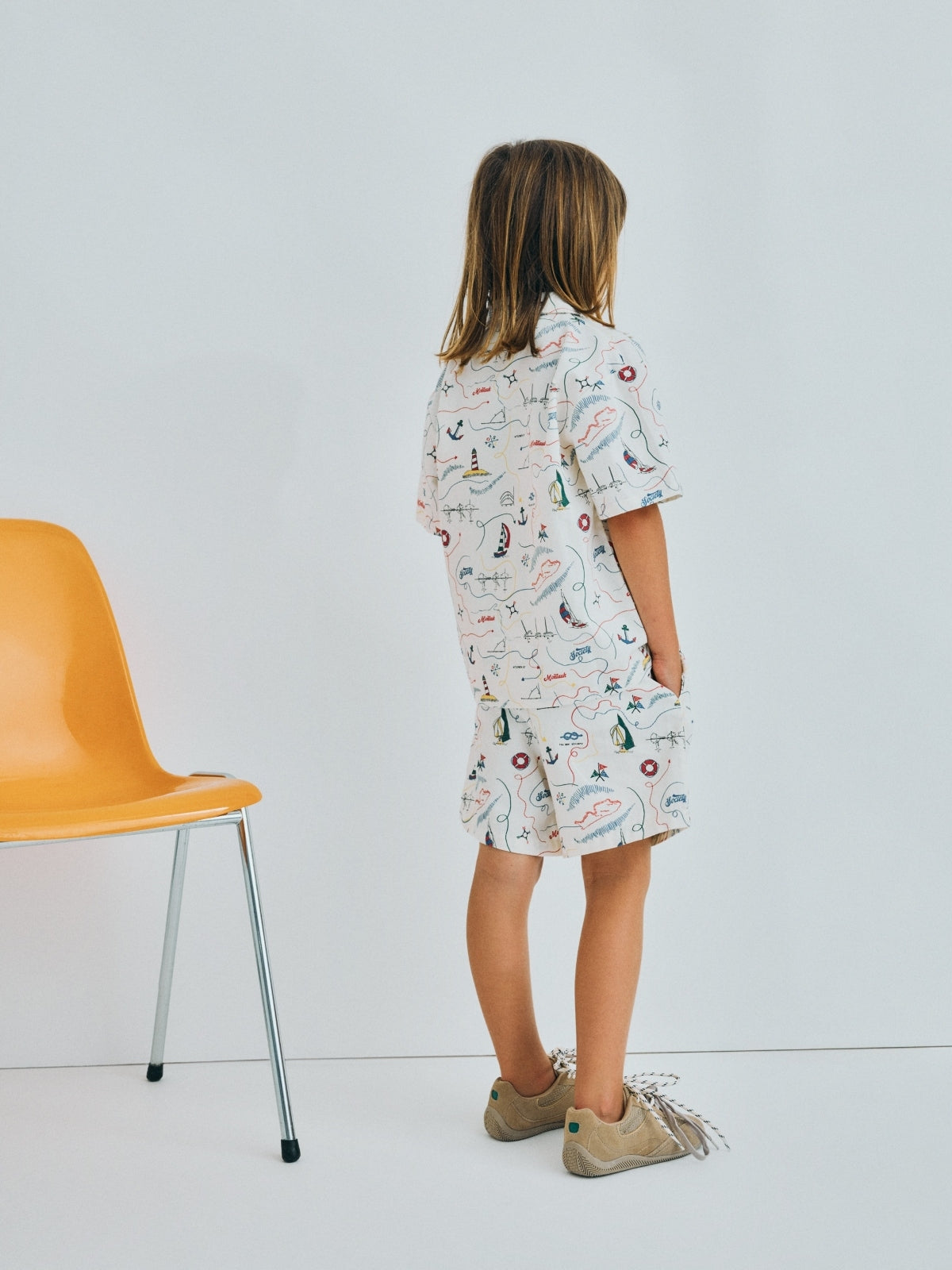 Clove Map Print Shirt Set Sets The New Society