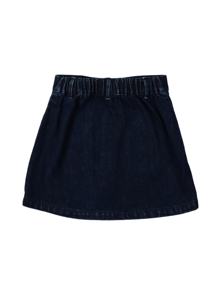 Danubio Denim Embroidered Skirt Skirts The New Society   