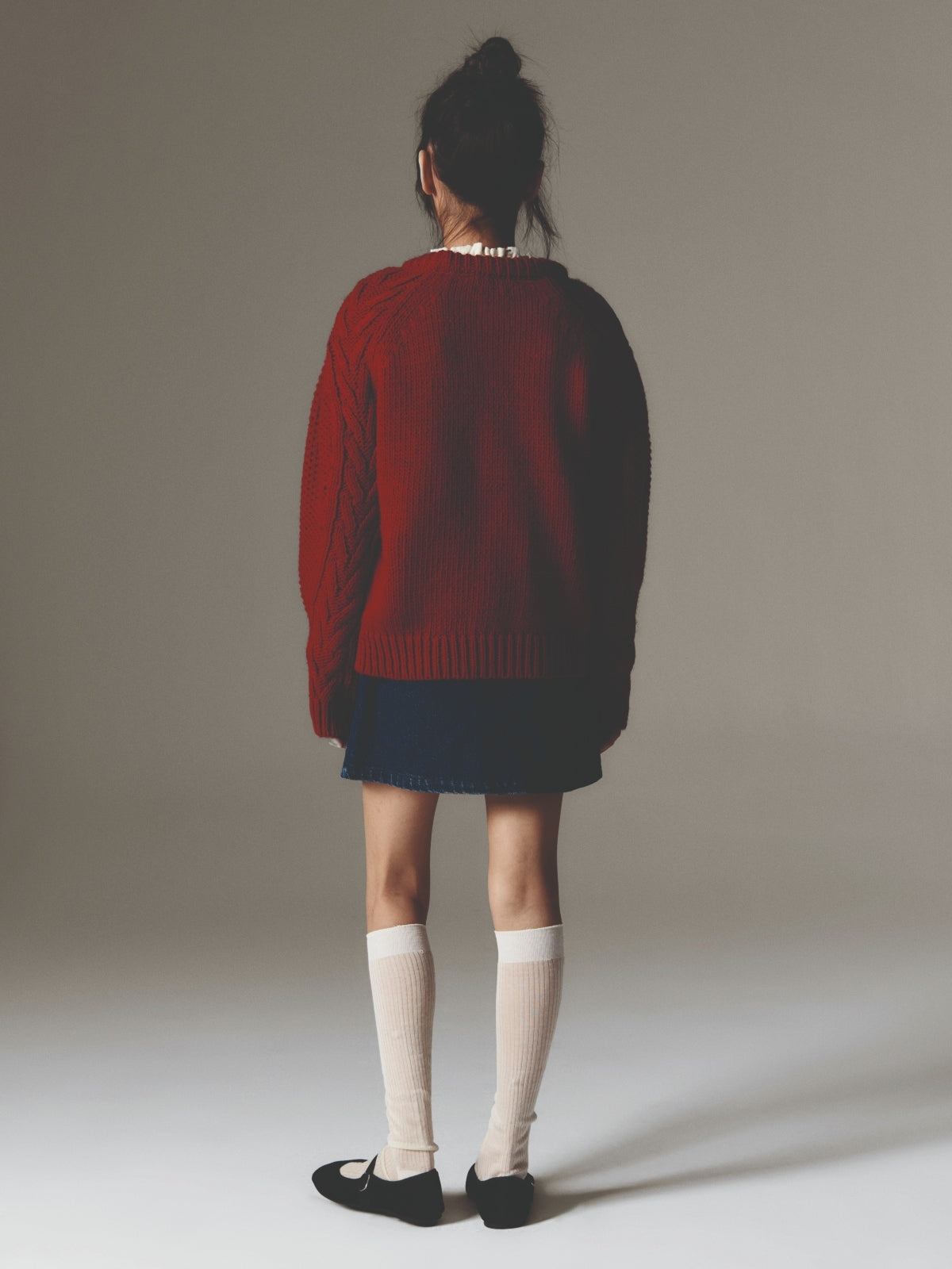 Danubio Denim Embroidered Skirt Skirts The New Society   