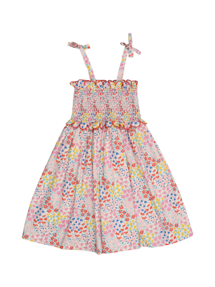 Greneva Floral Smocked Dress Dresses The New Society