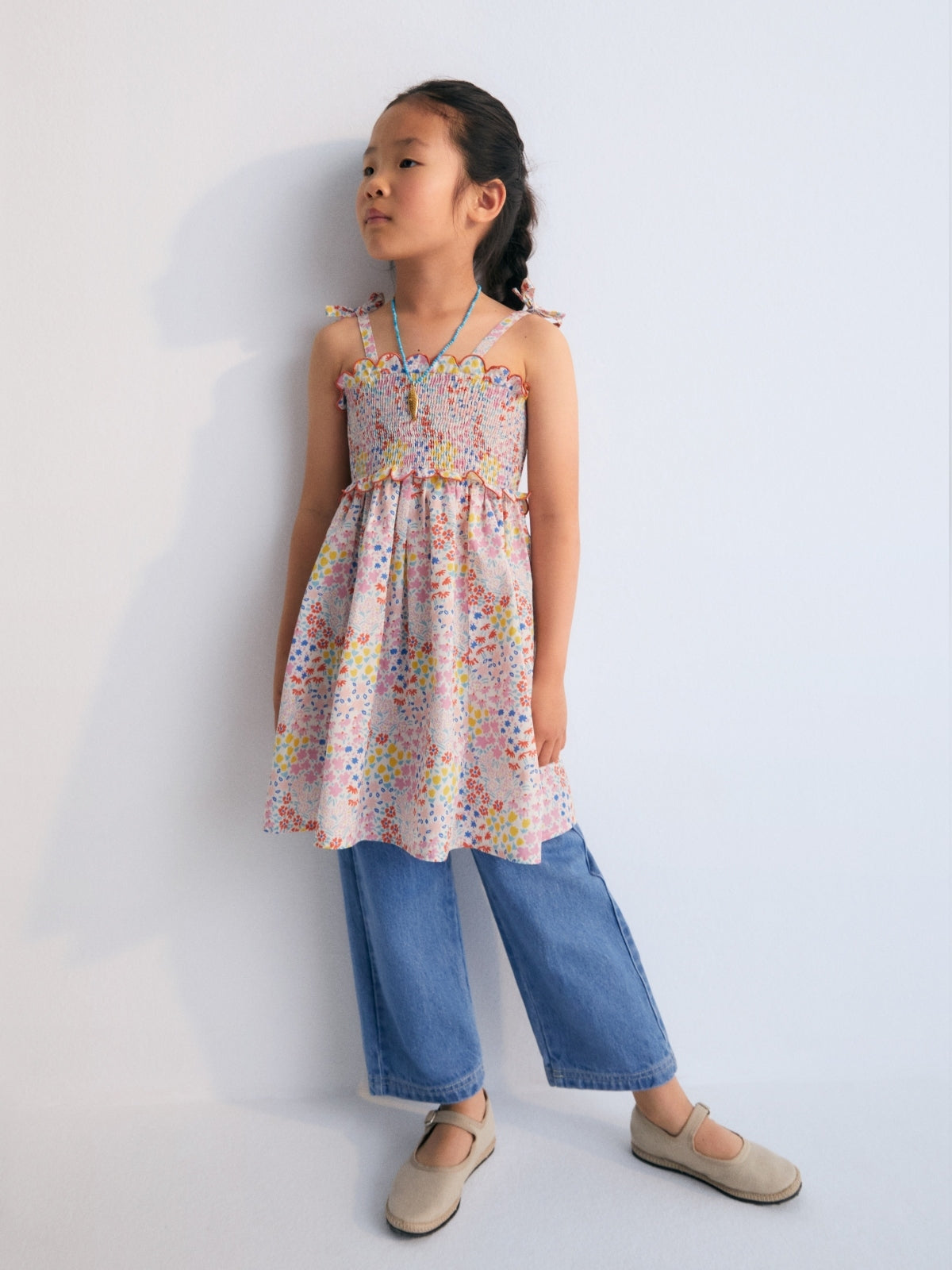 Greneva Floral Smocked Dress Dresses The New Society