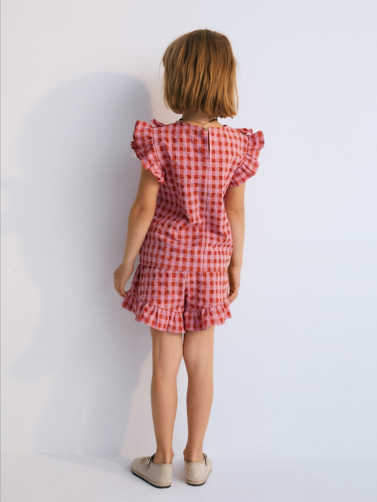 Iris Gingham Ruffle Set Sets The New Society