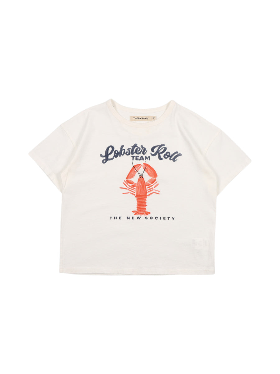 Lobster Roll T-Shirt Tees The New Society Coconut 2Y