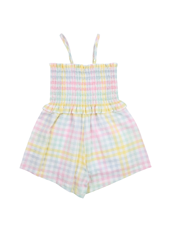 Mallow Check Romper