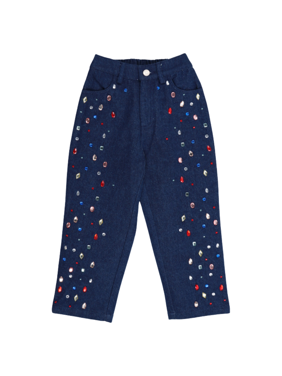 Mia Pant Pants The New Society Dark Denim 3Y