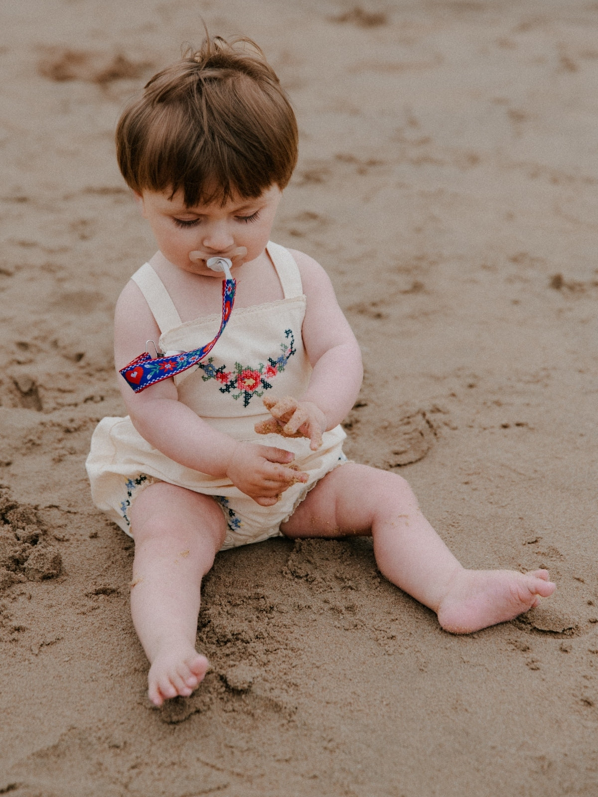 Narcise Embroidered Romper Rompers The New Society