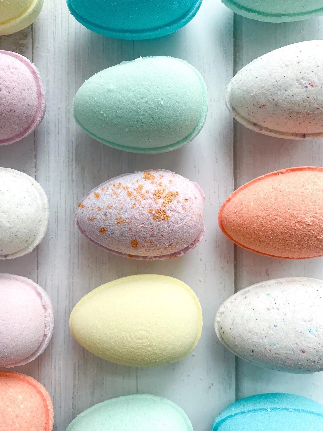 Easter Egg Bath Bombs with Hidden Toys Bath Toys The Sister Made