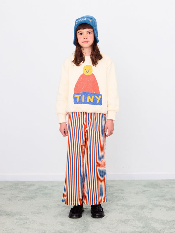 【新品】Tinycottons-STRIPES SWEATSHIRT 3y Tinycottons-AW24-Stripes-