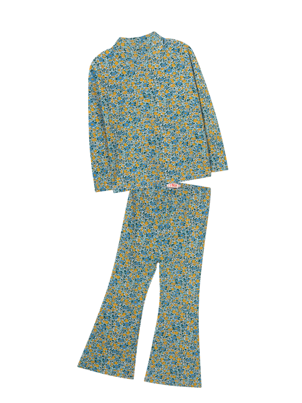 Flower Print Rib Set