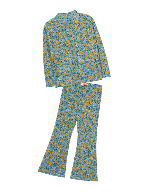 Flower Print Rib Set