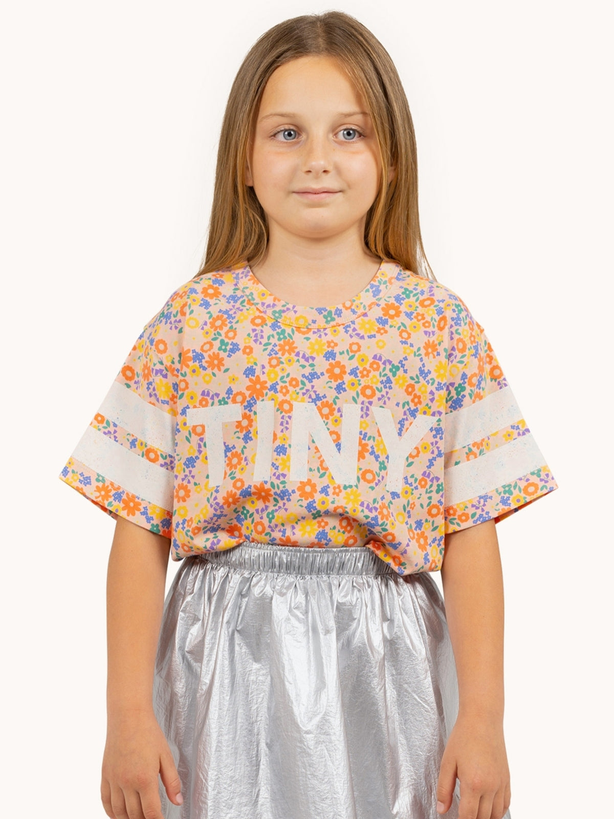 TINYCOTTONS GARDEN FRILLED SLEEVES BLOUSE light cream TINYCOTTONS GARDEN FRILLED SLEEVES BLOUSE light cream
