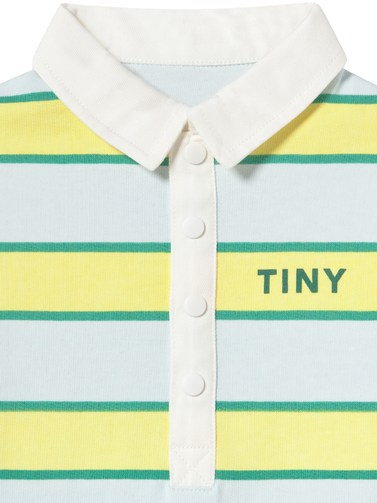 Retro Striped Polo Romper Rompers Tiny Cottons