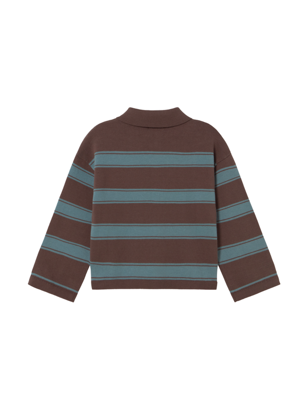 Retro Stripes Sweater - Brown Stripe