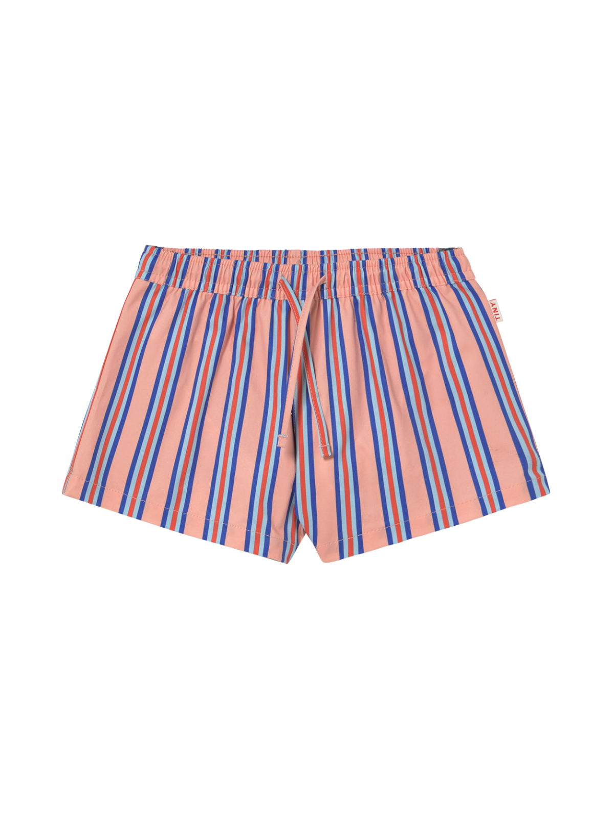 Stripes Trunks Swim Tiny Cottons Papaya 2Y