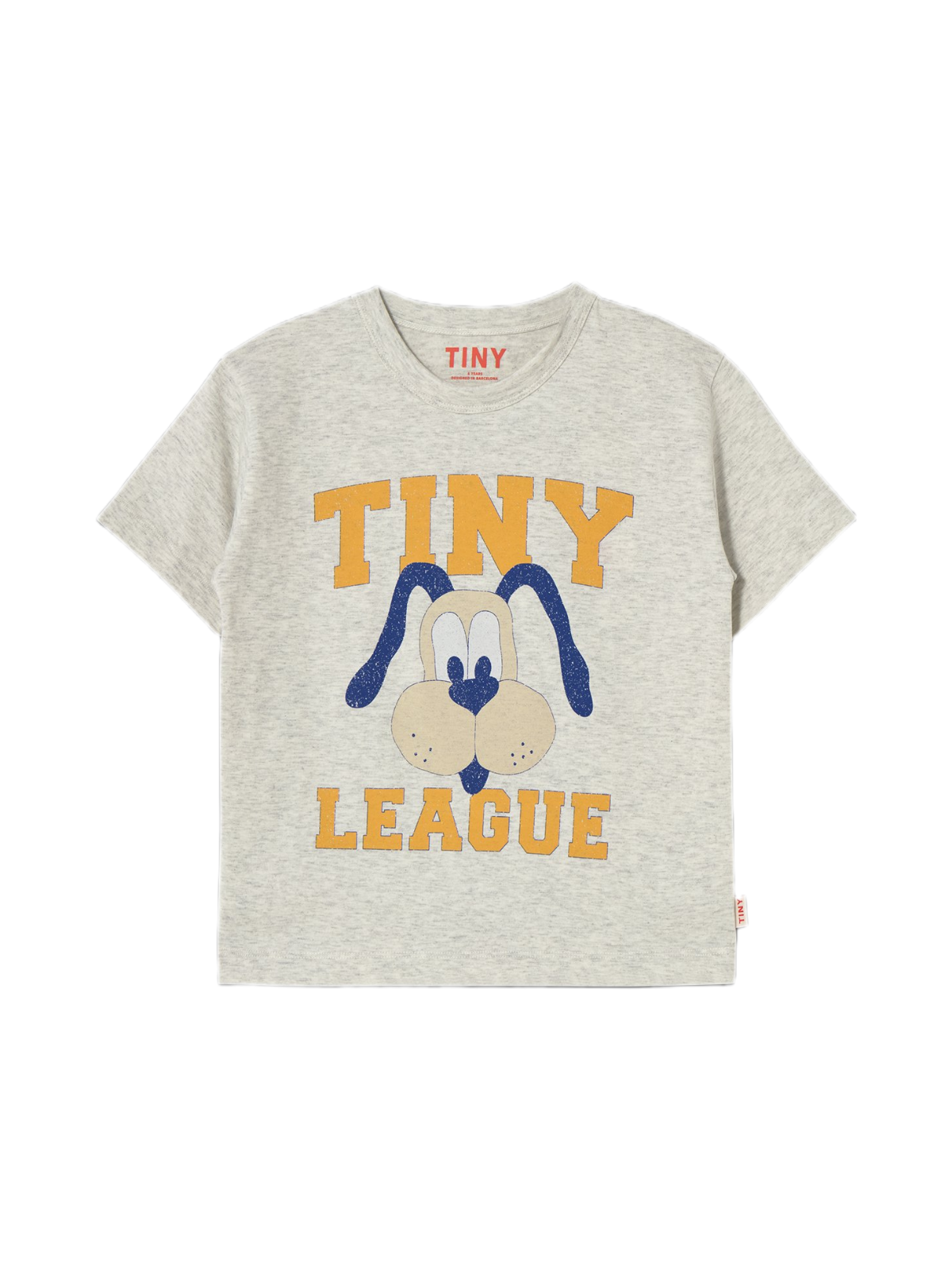 Tiny League Graphic Tee Tees Tiny Cottons Light Gray Heather 2Y