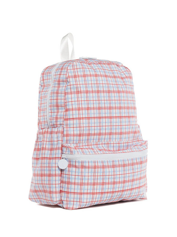 Classic Plaid Backpacker Bags TRVL Design