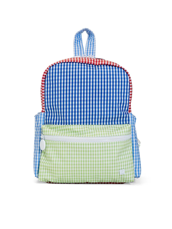 Patch Blue Gingham Mini Backer