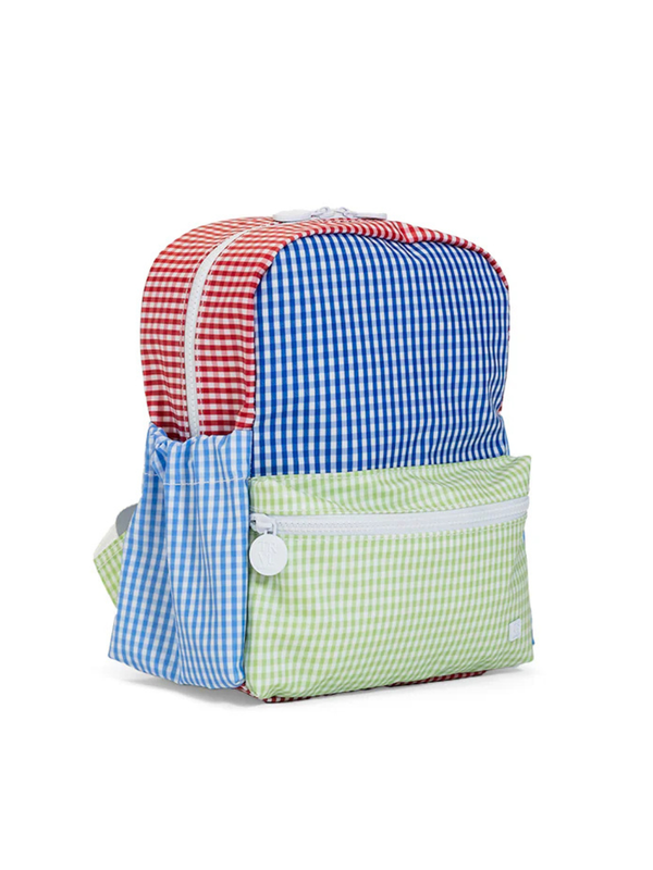 Patch Blue Gingham Mini Backer