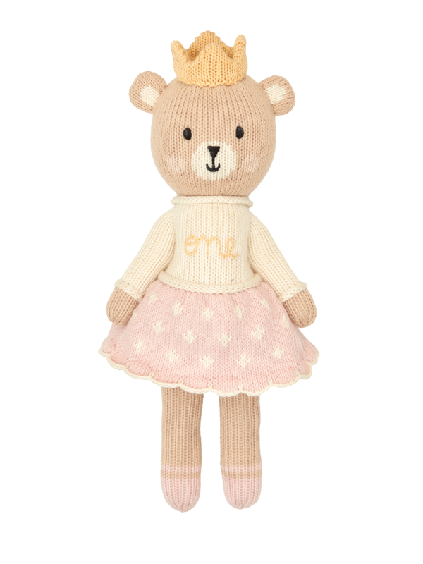 Emma First Birthday Bear 11"