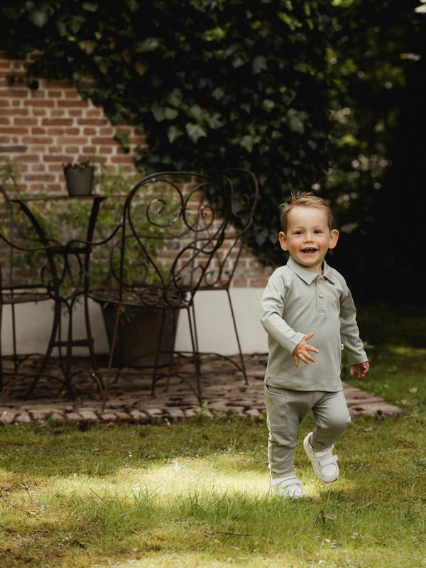 Long Sleeve Polo Set Sets UAUA