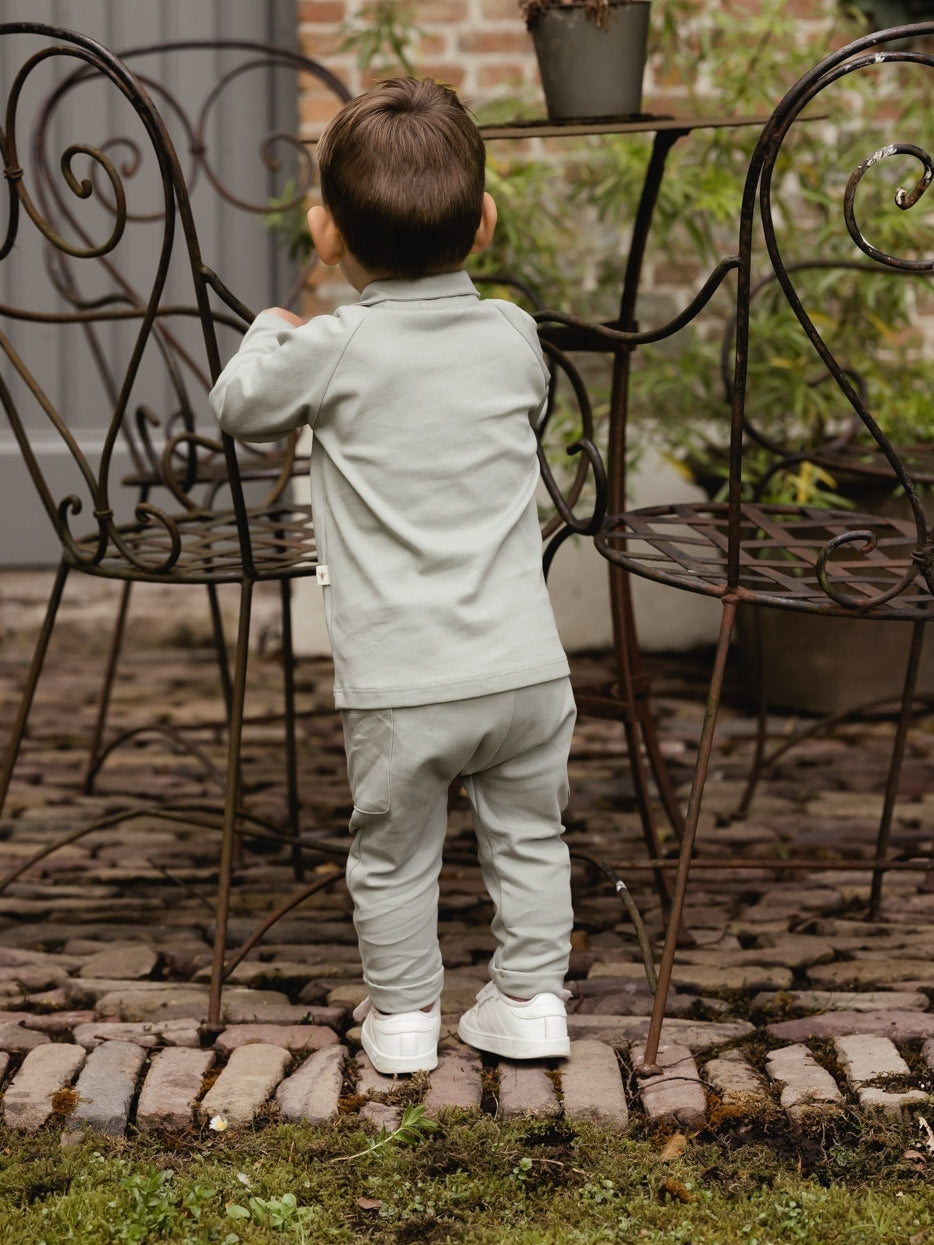 Long Sleeve Polo Set Sets UAUA