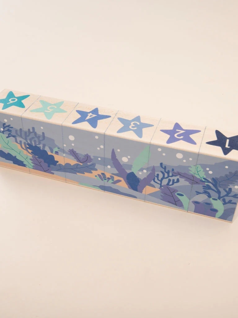 Environment Blocks - Ocean Games & Puzzles Uncle Goose   