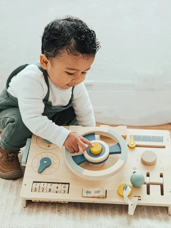 Beep Beep Busy Board Pretend Play Wonder & Wise