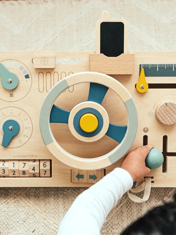 Beep Beep Busy Board Pretend Play Wonder & Wise