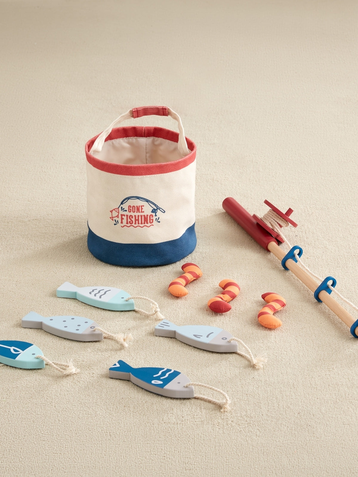 Gone Fishing Accessories Set Pretend Play Wonder & Wise   