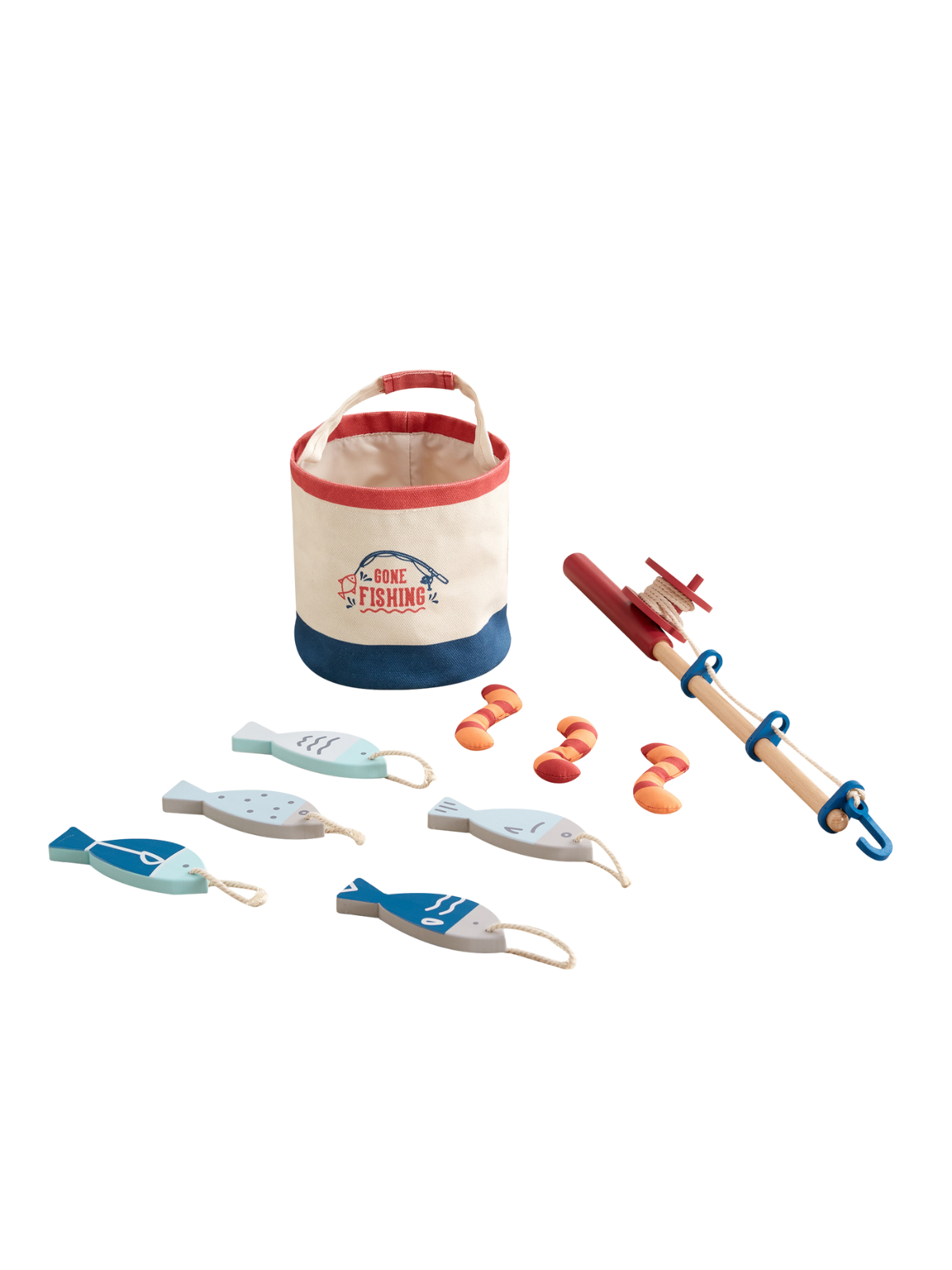 Gone Fishing Accessories Set Pretend Play Wonder & Wise   