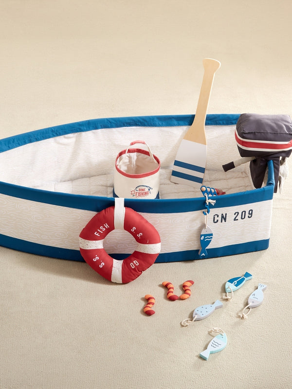 Gone Fishing Boat Pretend Play Wonder & Wise   