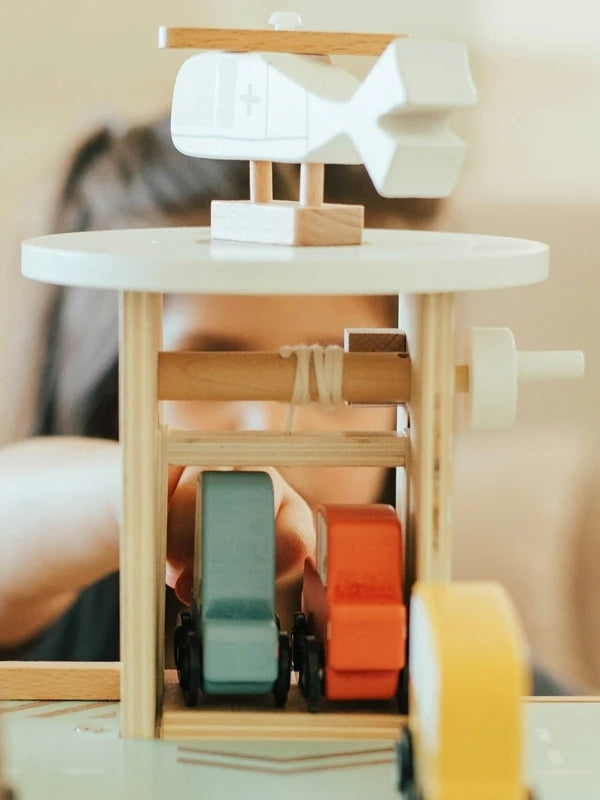 Little Tot Parking Lot Pretend Play Wonder & Wise