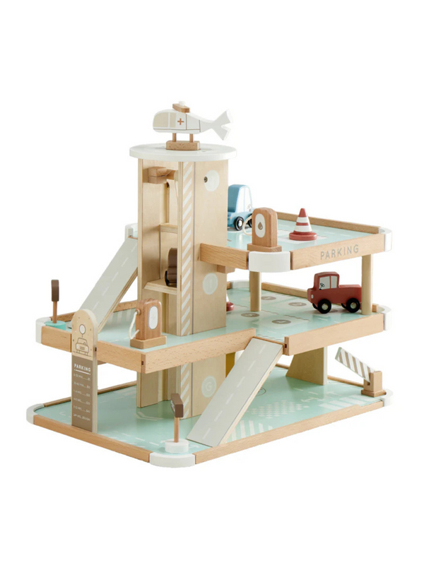 Little Tot Parking Lot Pretend Play Wonder & Wise