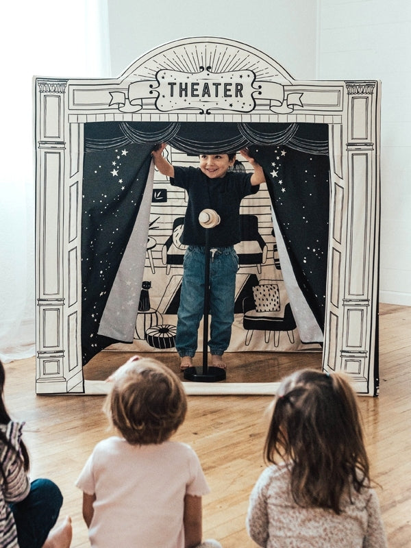 Performance Stage Pretend Play Wonder & Wise   