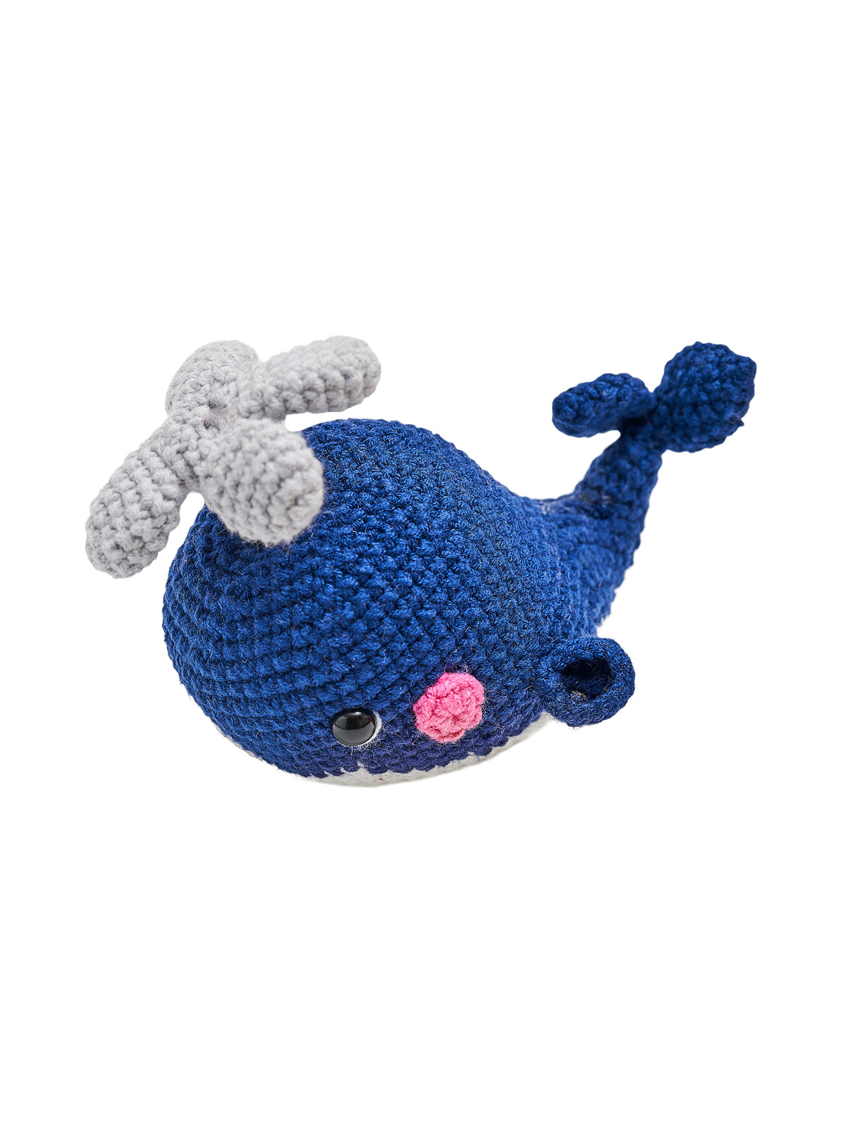 Hand Crochet Whale Plush Sevim Handmade   